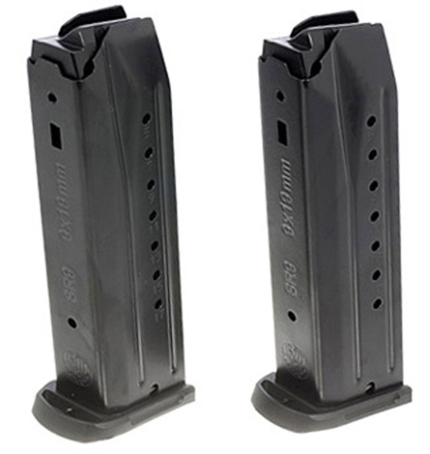 Sturm Ruger & Co Ruger SR9 SR9C 9E Handgun Magazine 9x19mm Blued Steel 17/rd (Value 2-pack)