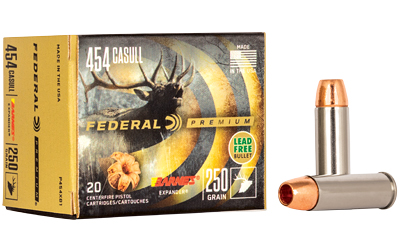 Federal Premium Barnes Expander Handgun Ammunition .454 Casull 250 gr JHP 1530 fps 20/ct