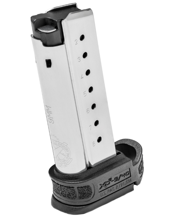 Springfield XD-S MOD.2 Extended Magazine 9mm 8/rd