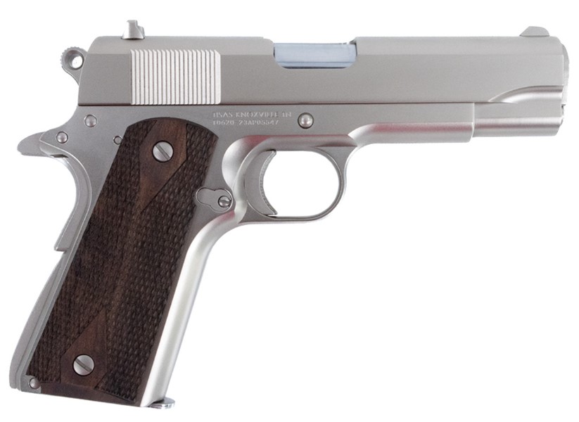Tisas 1911 Tank Commander Handgun .45 ACP 8rd Magazines(2) 4.25" Barrel Nickel