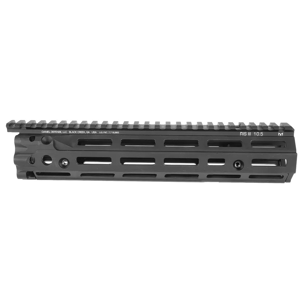 DD RIS III RAIL ASSEMBLIES 10.5" BLK