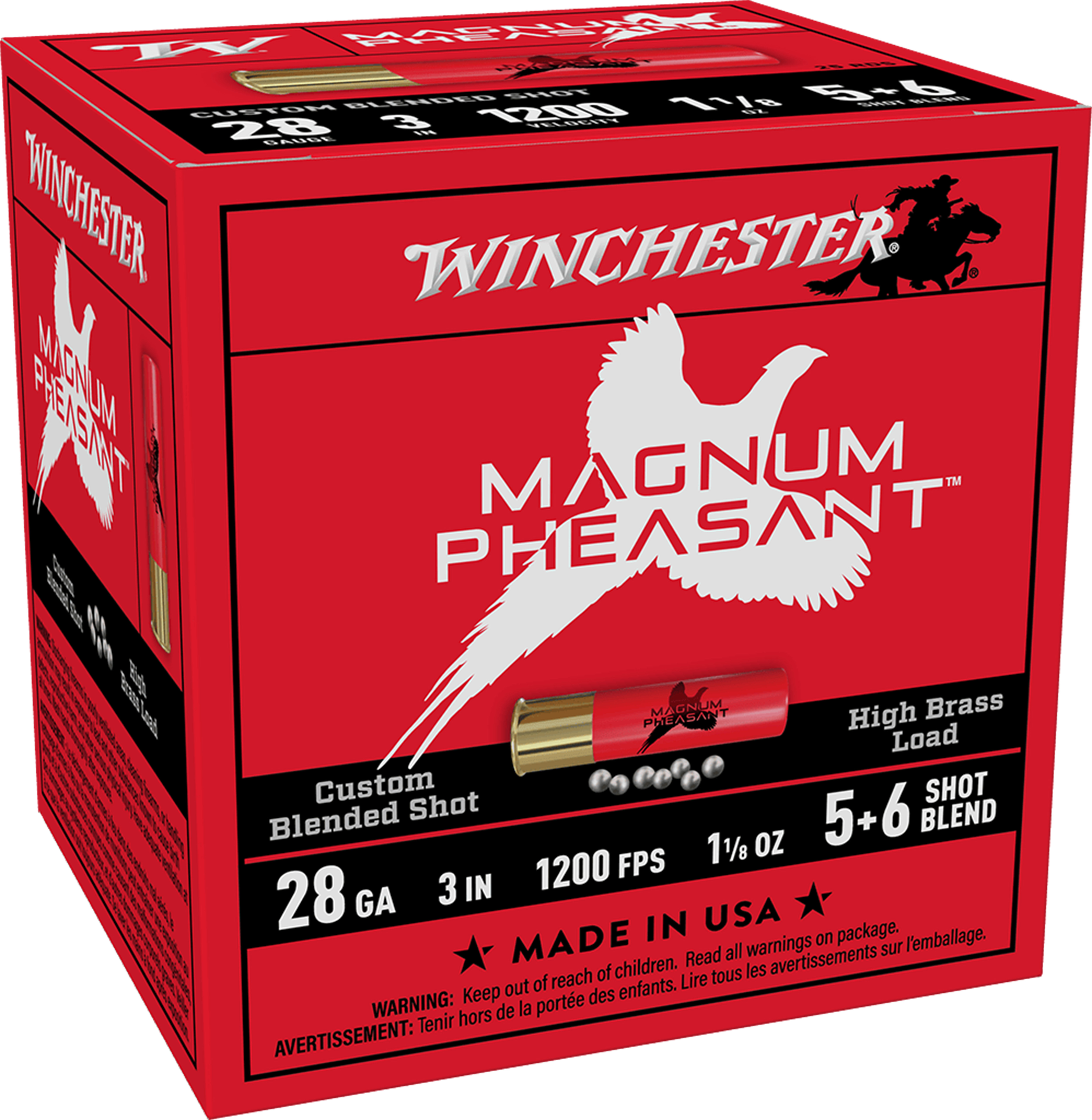 Winchester WIN 28G MPHT 3-1.125-5 6 25R 10BX/CS