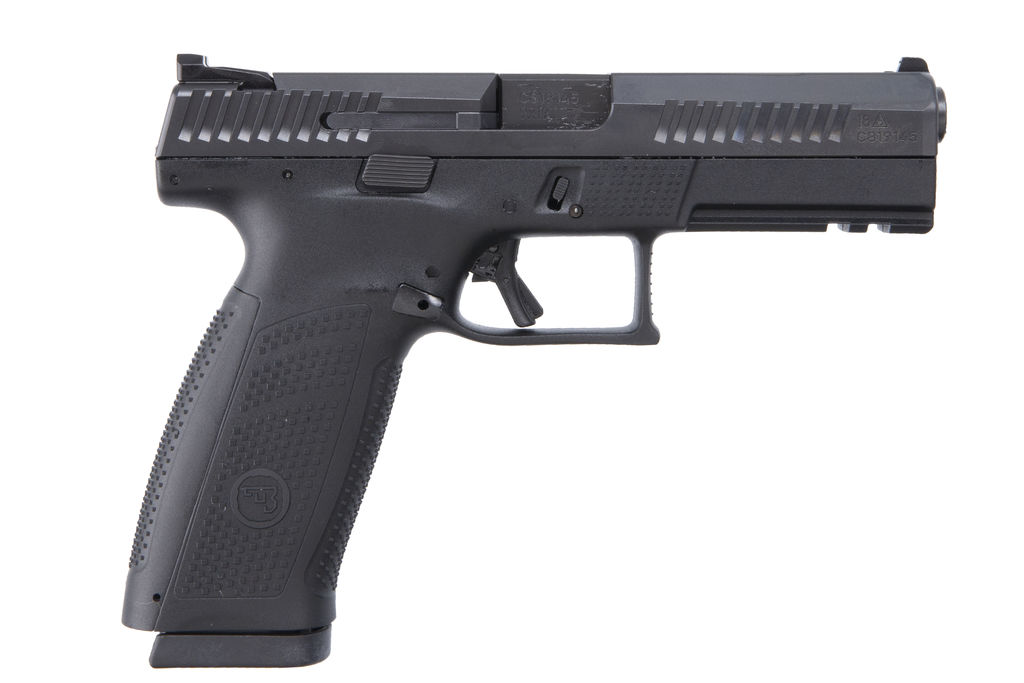 CZ-USA P-10 F Full Size Handgun 9mm Luger 10rd Magazine 4.5" Barrel Black