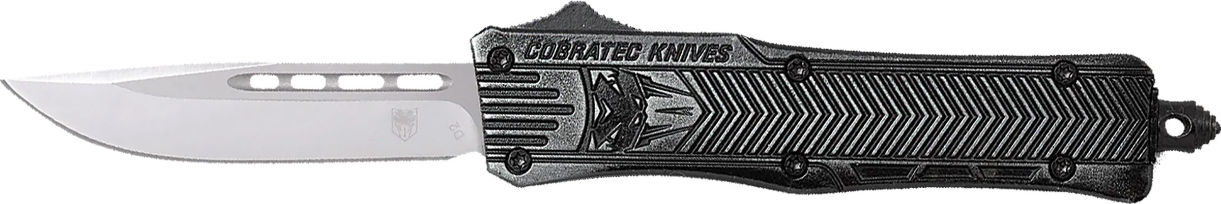 CobraTec Knives CBT SM CTK-1 STONEWASH DROP PT