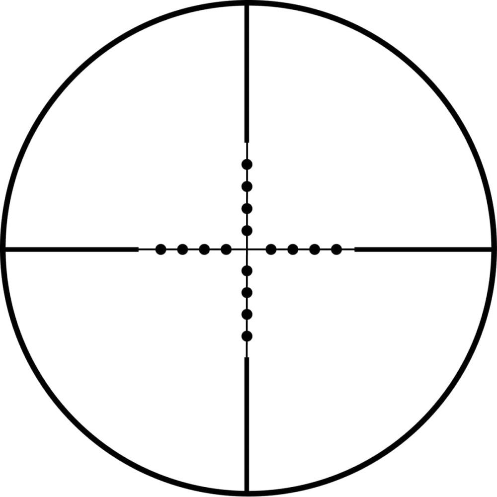 Konus Konuspro 6-24x44 Rifle Scope SFP Engraved Mil Dot Reticle Non Illuminated Black