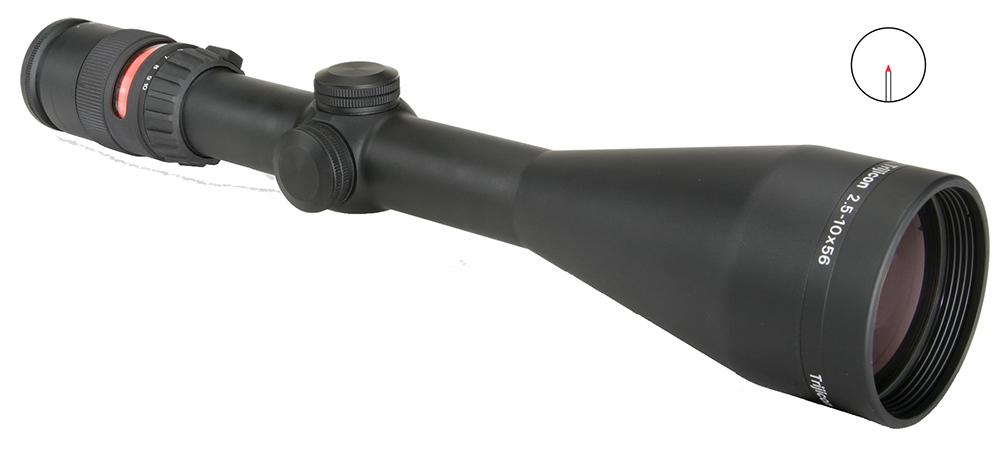 TrijiconInc. AccuPoint 2.5-10x56 Riflescope w/ BAC Red Triangle Post Reticle 30mm Tube