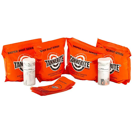 Tannerite Sniper Shot Series Propack 40 Case of 1/2 Load Your Own Targets