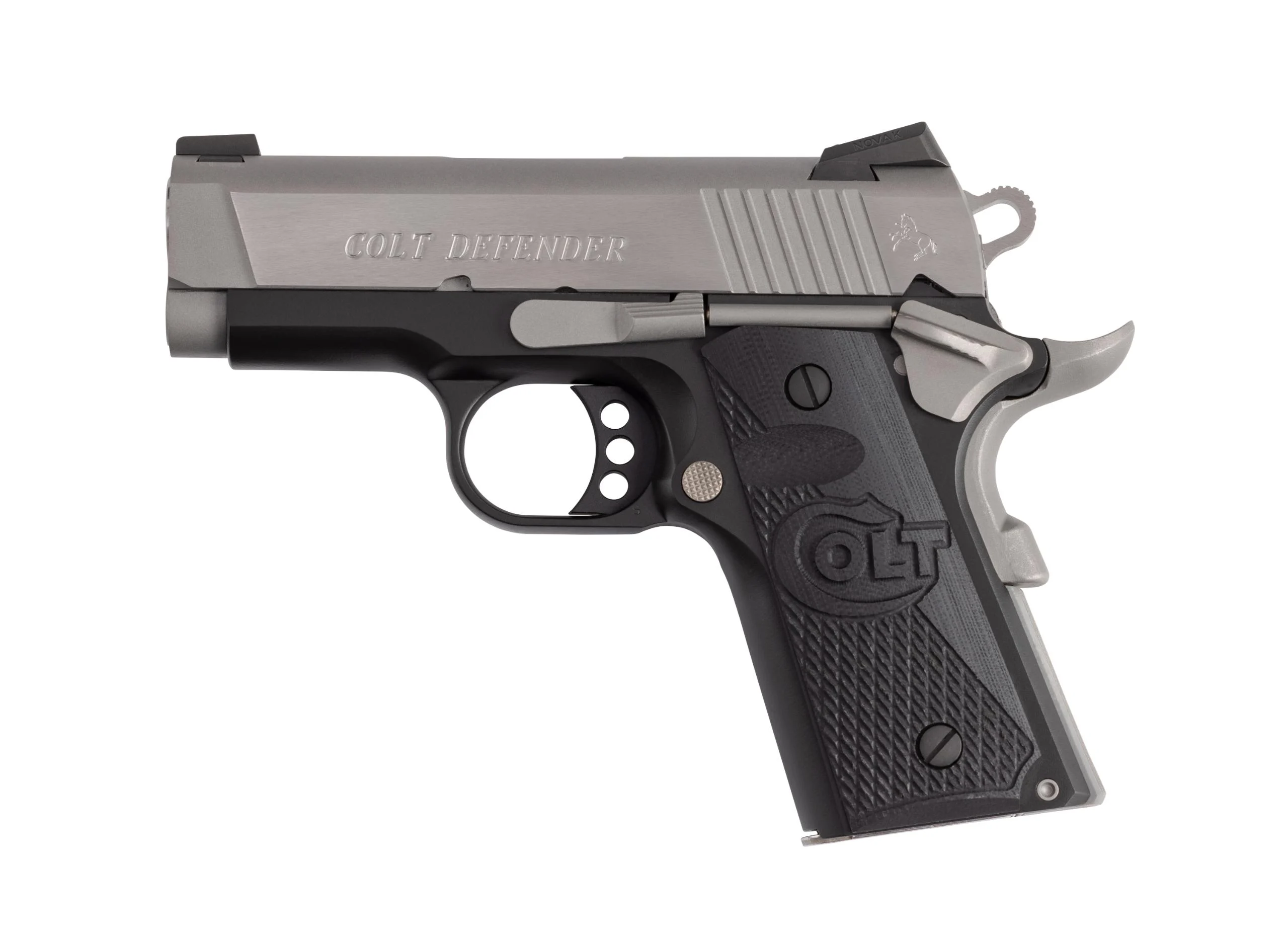 Colt Defender Handgun .45 Auto 7rd Magazine 3" Barrel Cerakote/Stainless Finish