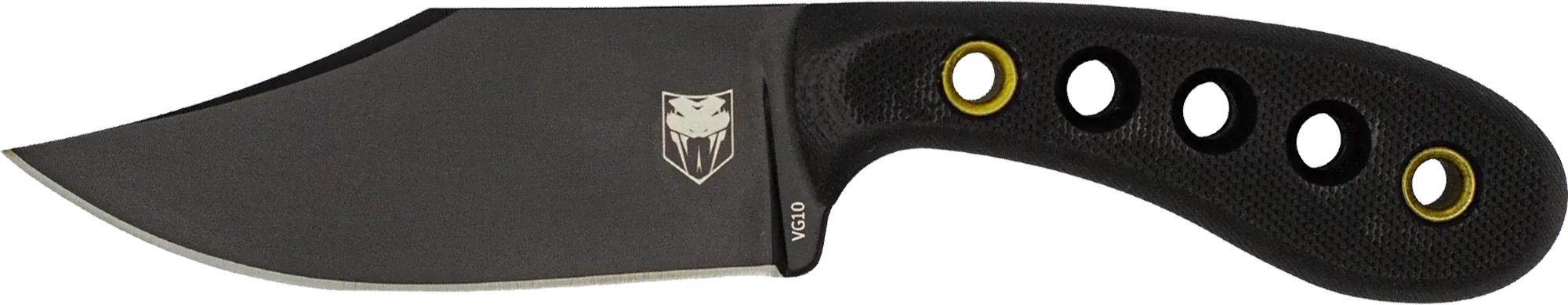 CobraTec Knives CBT POCKET BOWIE BLK G10
