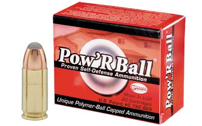 Glaser Pow'RBall Handgun Ammunition 9mm Luger 100 gr JHP 1475 fps 20/ct