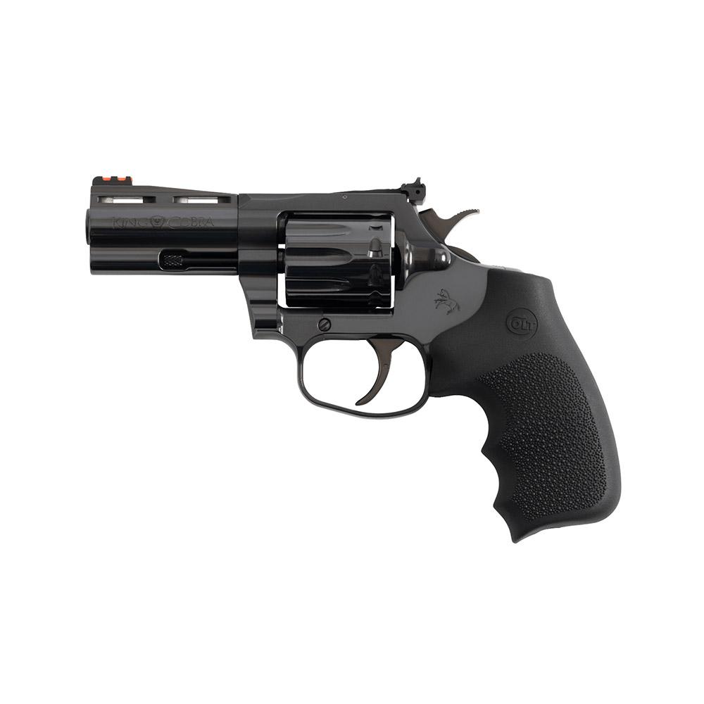 Colt King Cobra Handgun .22 LR 10rd Capacity 3" Barrel Blued Finish Hogue Grip