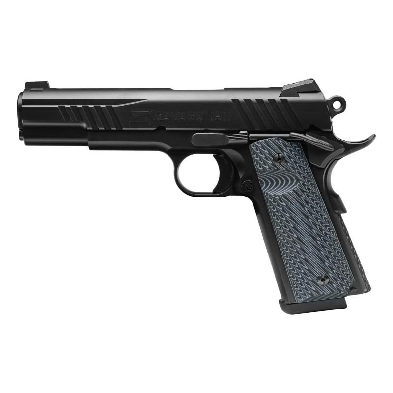 Savage 1911 Gov't Style Handgun .45 Auto 8rd Magazines (1) 5" Barrel Black - DEMO