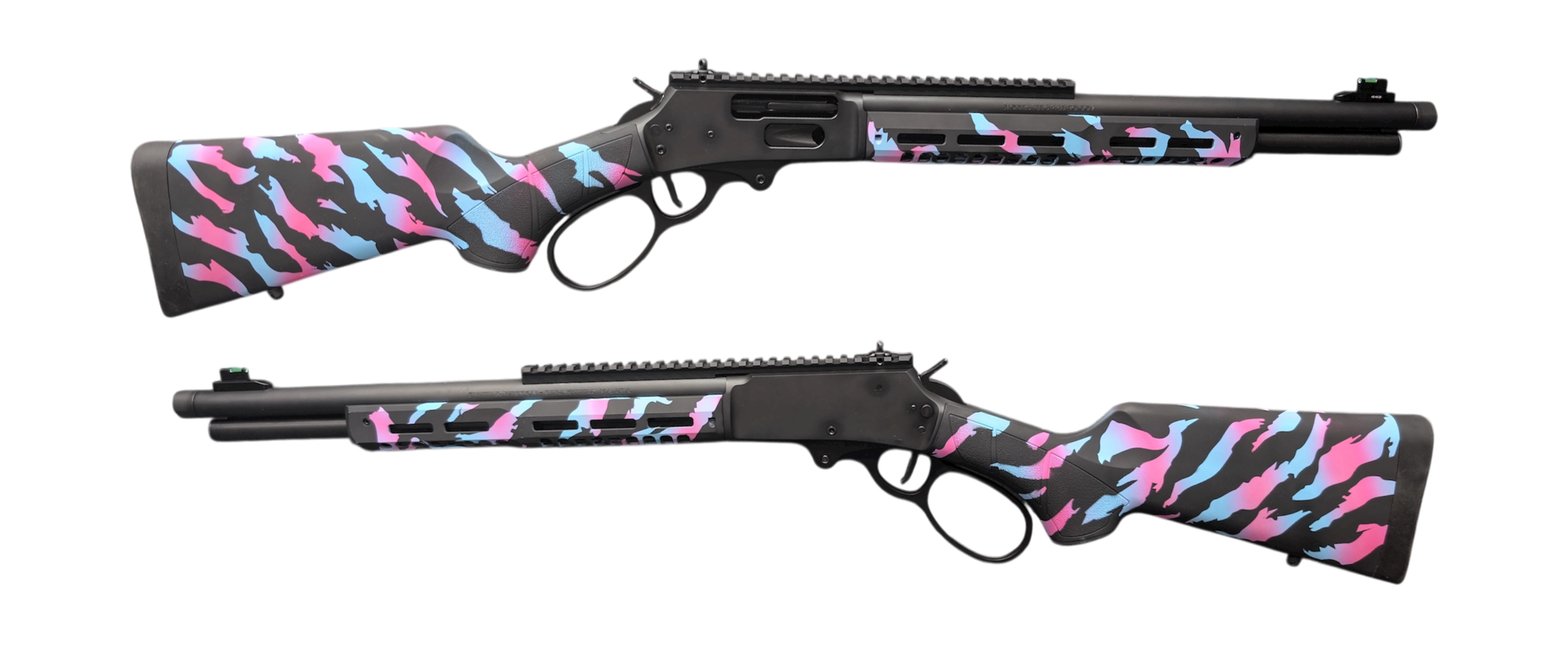 SMITH & WESSON 1854 STEALTH HUNTER MIAMI TIGER STRIPE 30/30 WIN 16.5" 5+1RD
