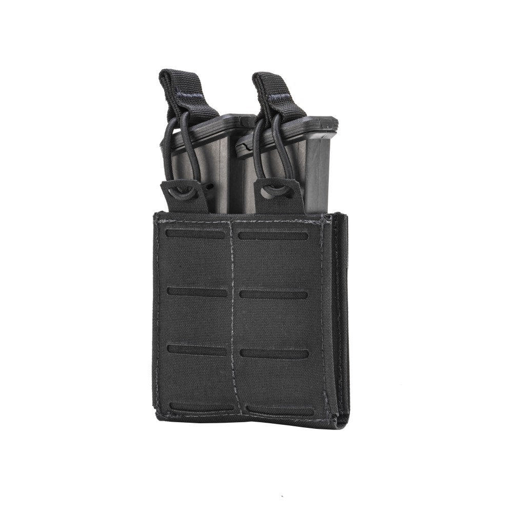 Military Products TacShield RZR Molle Double Pistol Magazine Pouch Black
