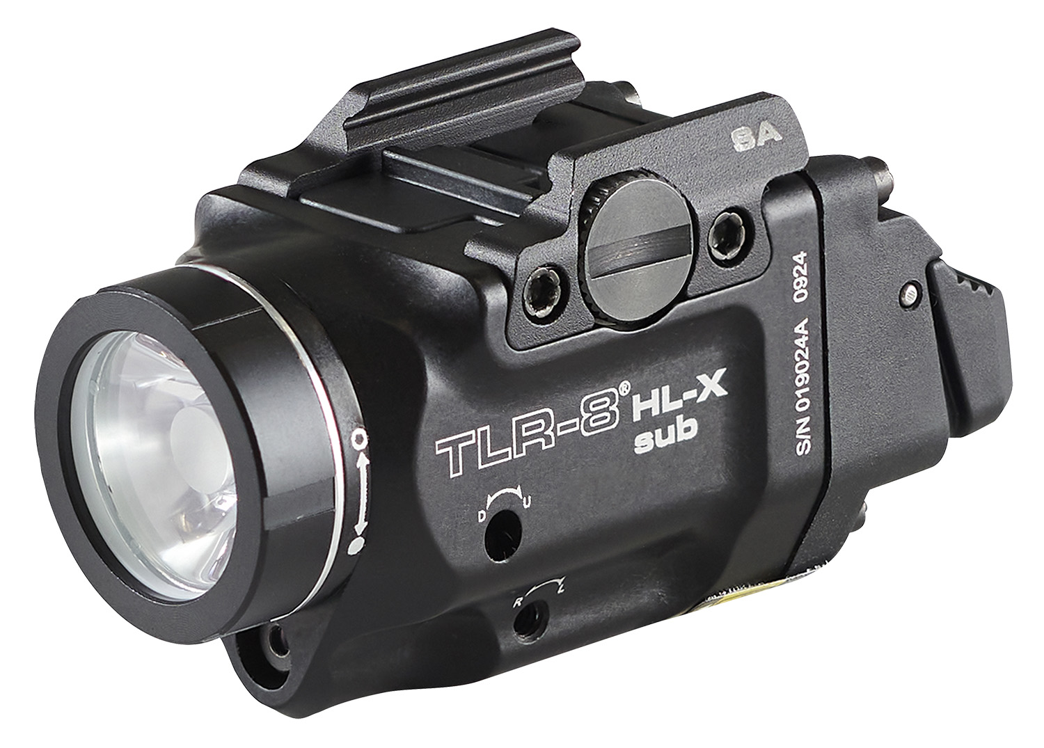 Streamlight TLR-8 HL-X Sub Handgun Weapon Light for Springfield Armory Hellcat 1000 Lumens Black