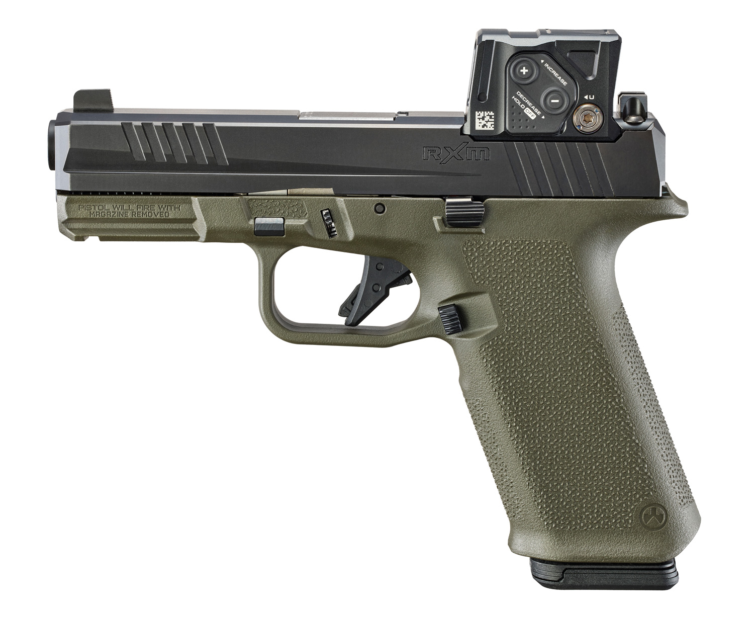 Ruger RXM 9MM BLK/ODG 17+1 4" COA