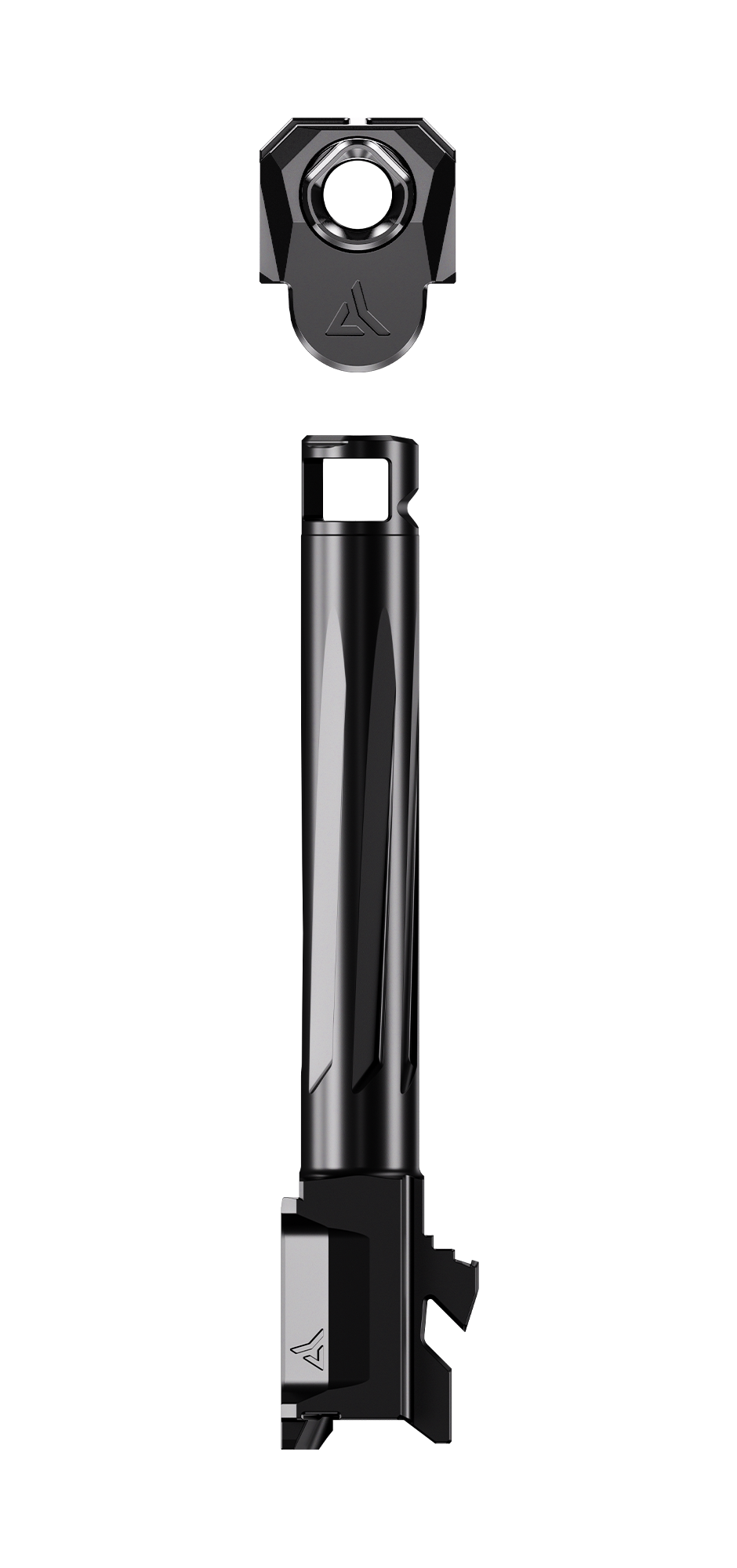 Radian Weapons Afterburner and Ramjet Combo Barrel and Compensator for Glock 17 Gen 5 Black