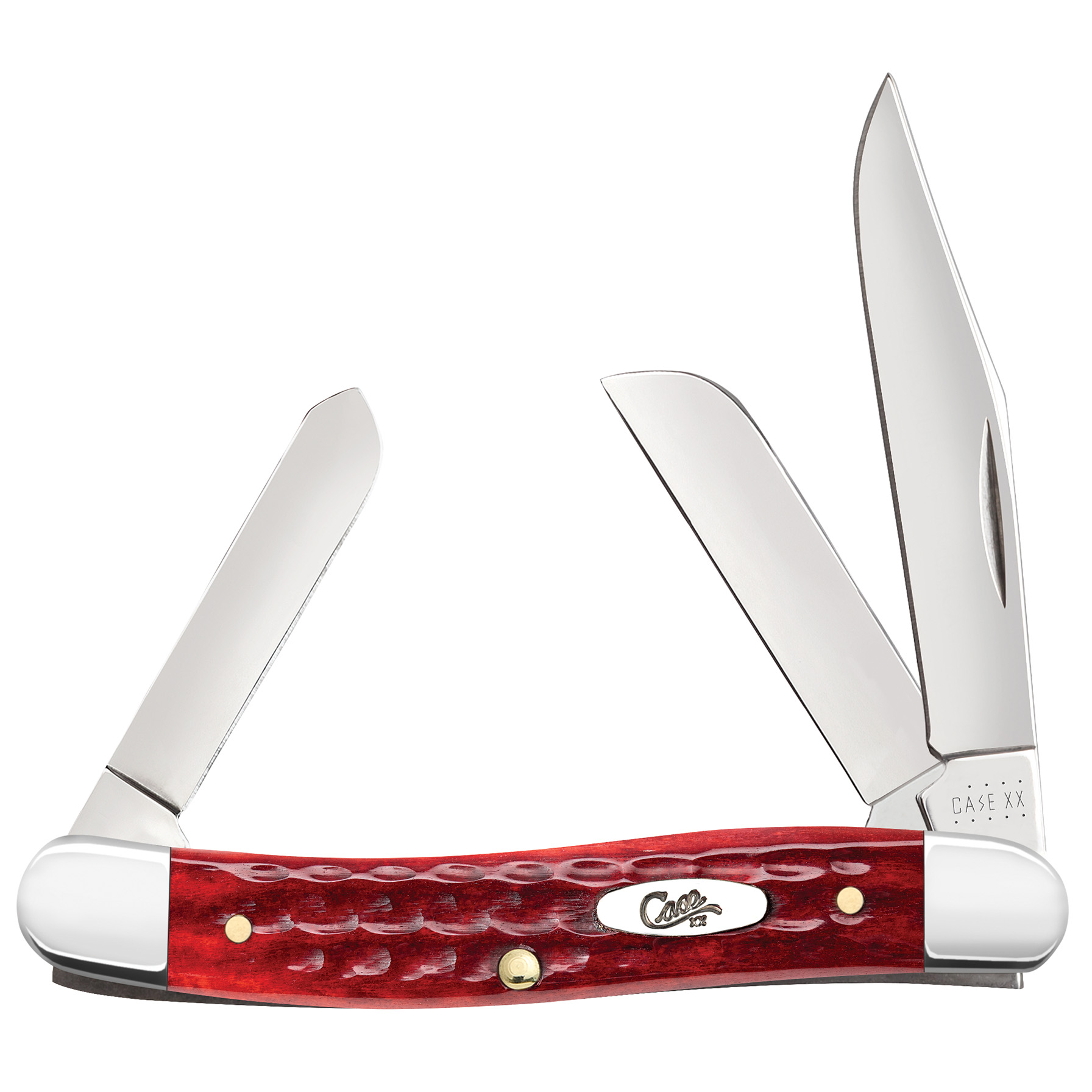 Case & Sons Cutlery 6318 SS POCKET WORN RD MED STK