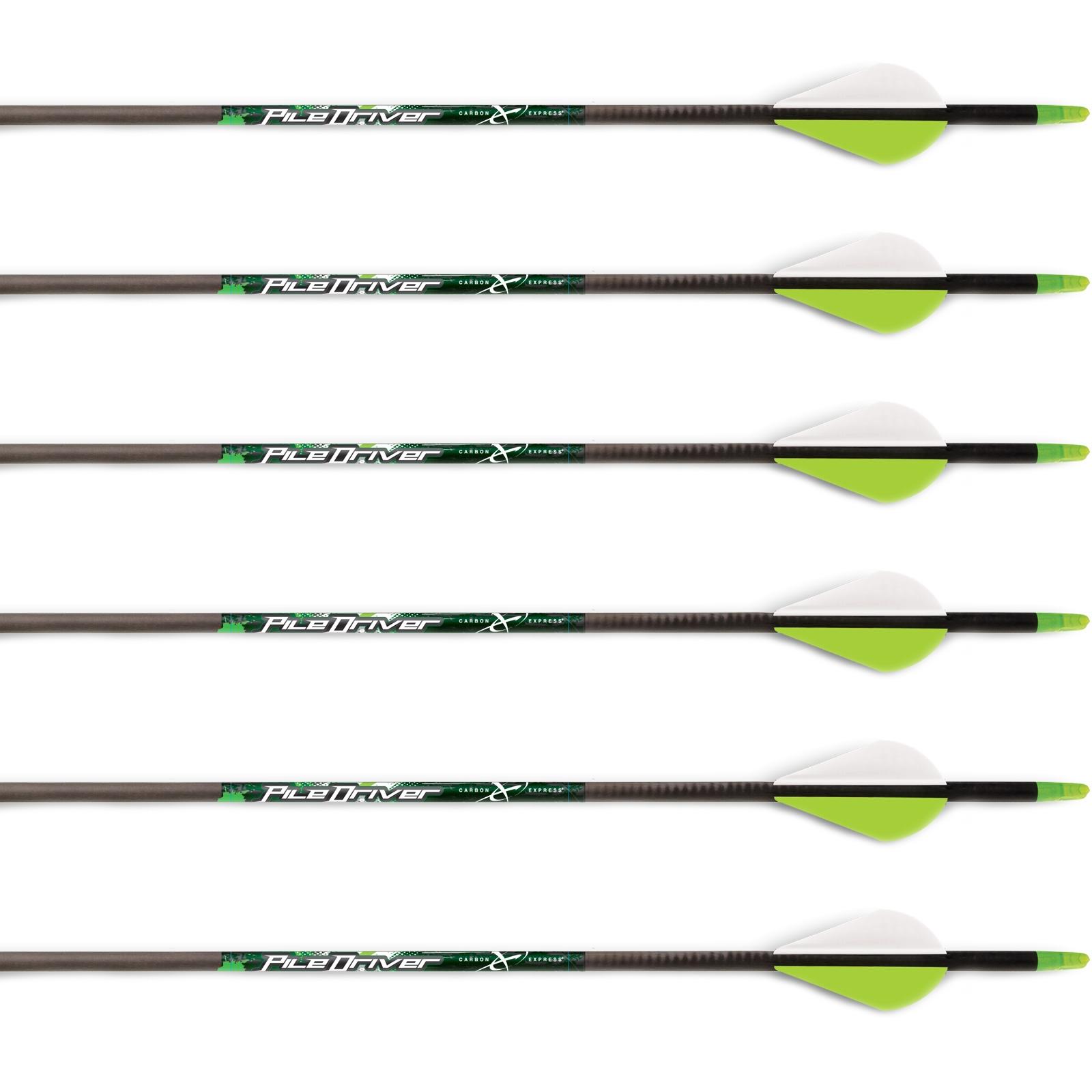 Feradyne Outdoors Carbon Express PileDriver Crossbow Bolts 20" - 6pk
