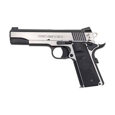 Colt Combat Elite 1911 Handgun .45 ACP 8rd Magazine 5 Barrel Two-Tone Optic Ready Frame G10 Grips