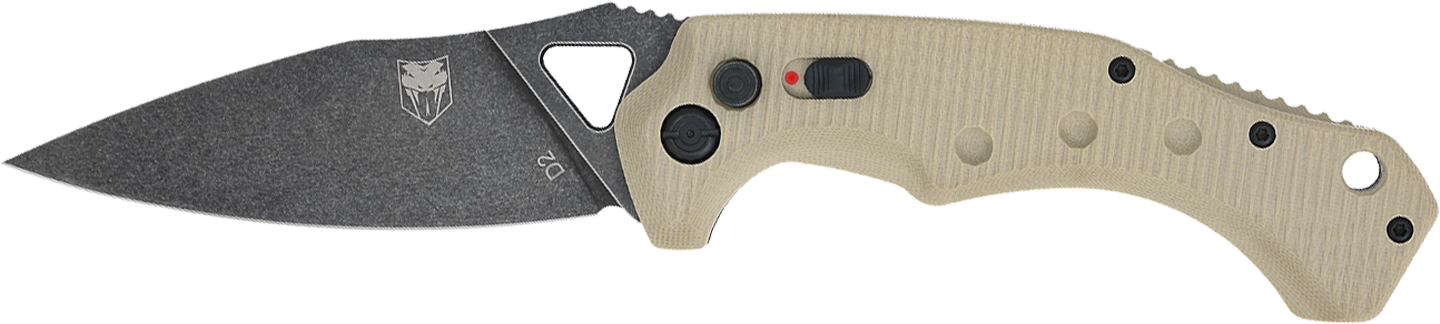 CobraTec Knives CBT RYKER TAN AUTO