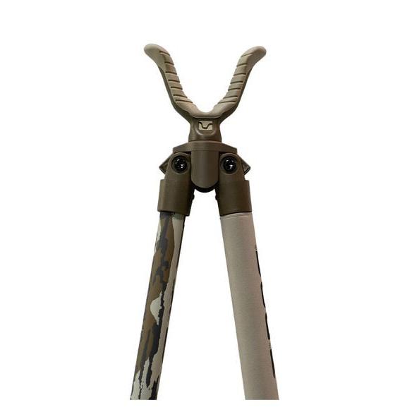 AOB BOG Camo DeadShot Bipod - Mossy Oak Bottomland