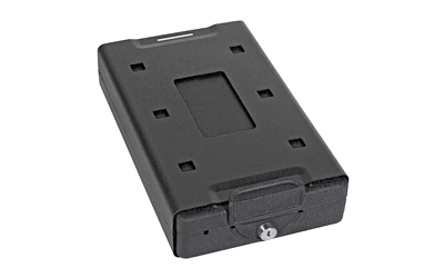 Bulldog Car/Personal Handgun Safe with Key Lock Mounting Bracket and Cable