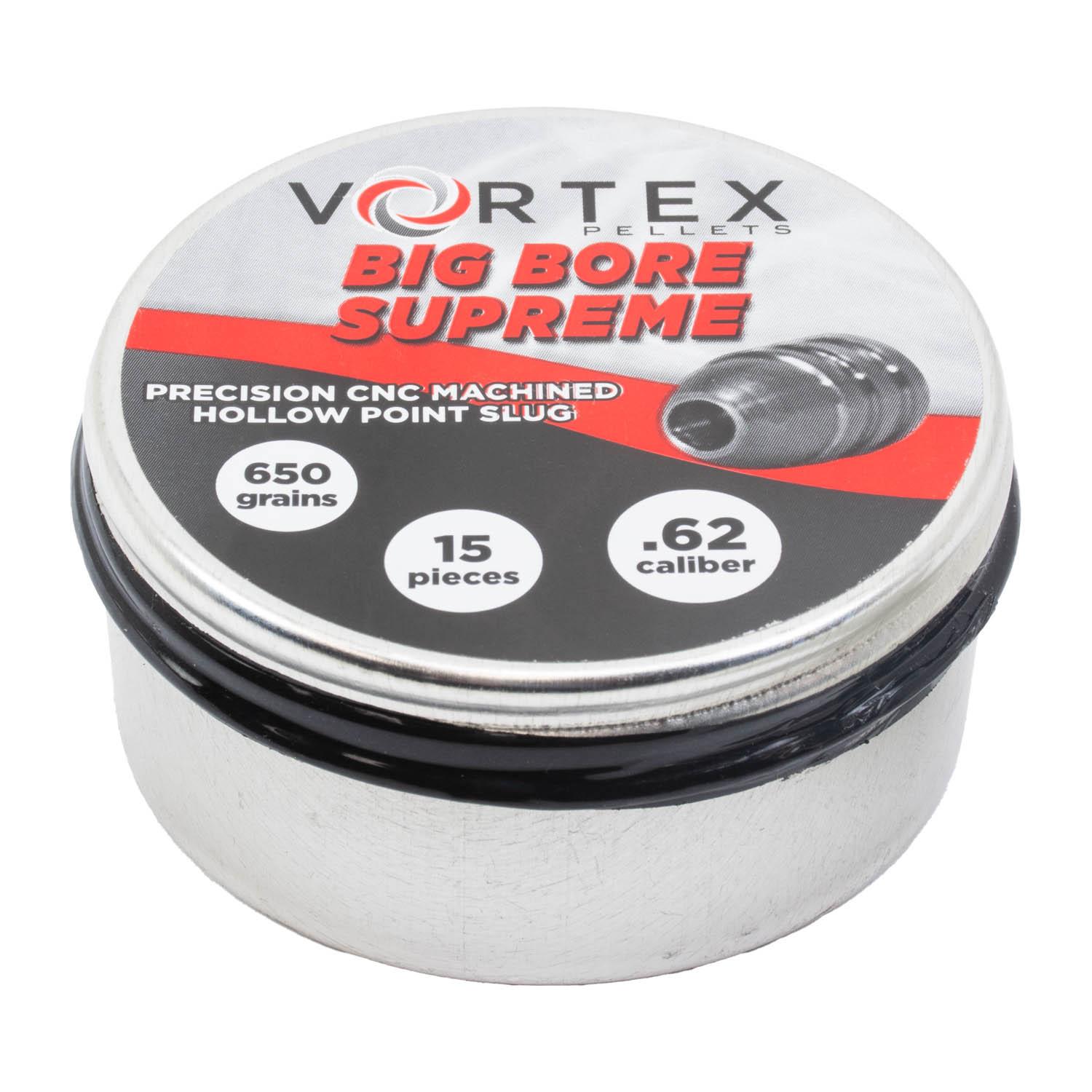 Hatsan USA / Escort Shotguns Vortex Big Bore Supreme Air Rifle Pellets .62 cal 650 gr 15/ct