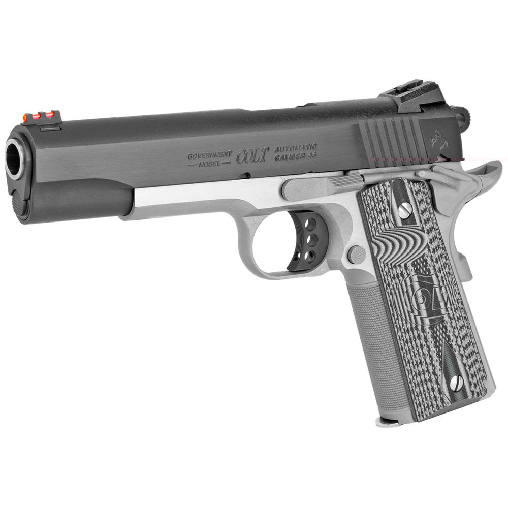 Colt Competition 1911 Handgun .45 ACP 8rd Magazine 5" Barrel Two-Tone Stainless Black