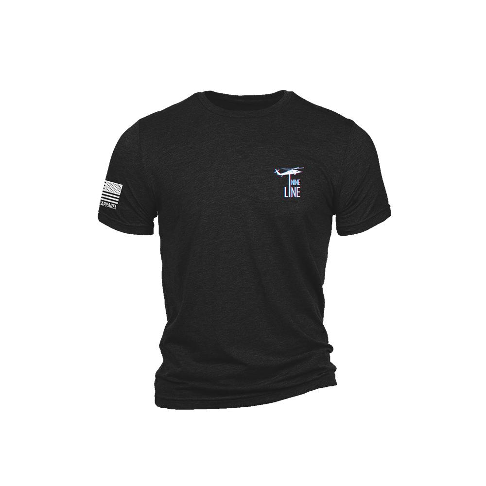 Nine Line Belt Fed Triblend Short Sleeve Shirt Black 2XL