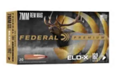 Federal Premium ELD-X Rifle Ammunition .270 Win 145gr PT 2890 fps 20/ct