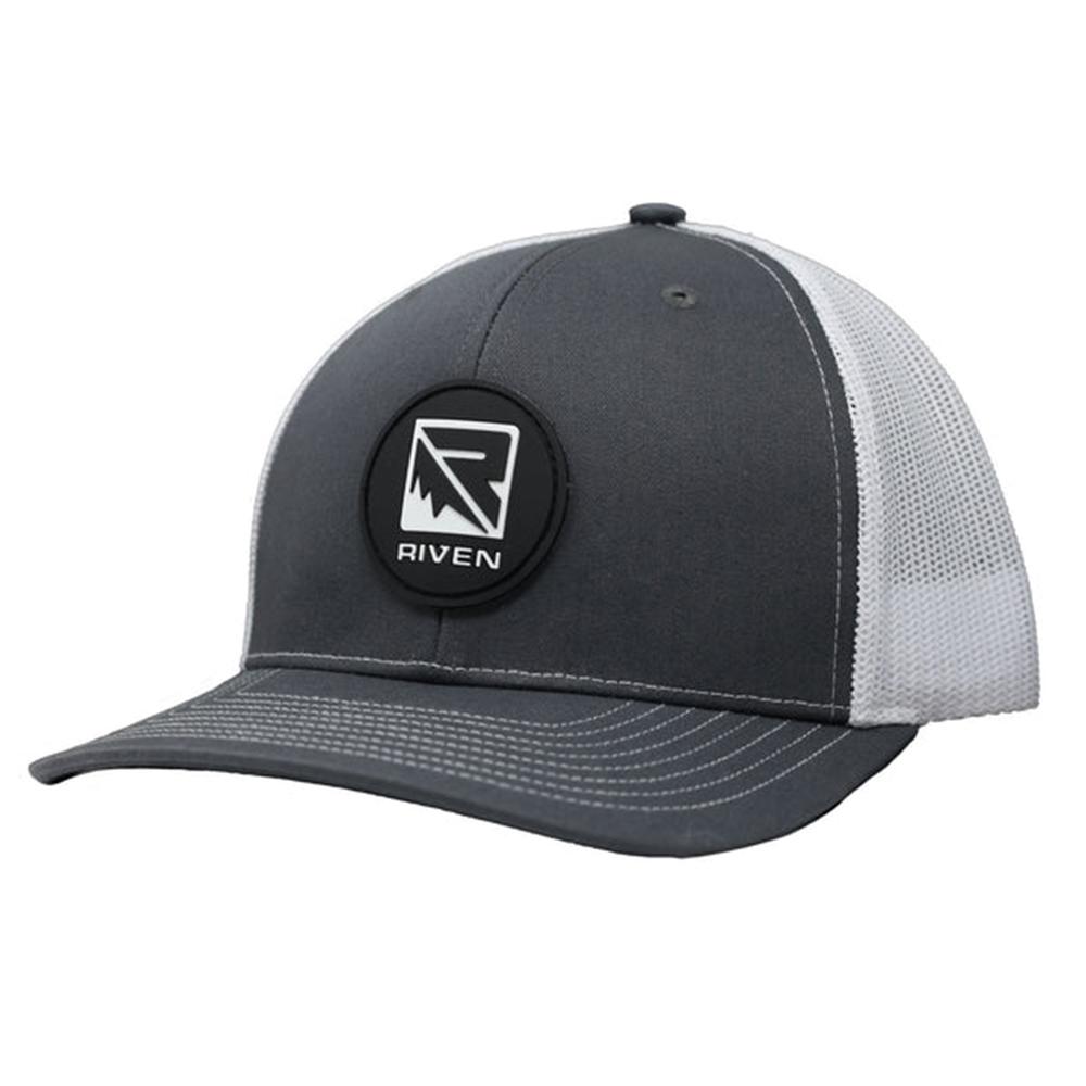Higdon Outdoors Riven Logo Patch Hat Grey/White