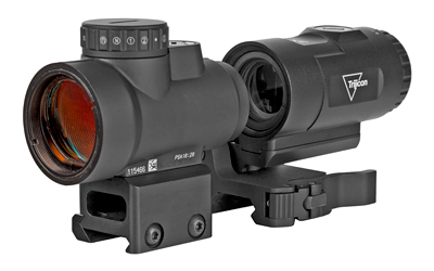 TrijiconInc. Trijicon MRO HD 1x25 Red Dot Sight with 3x Magnifier