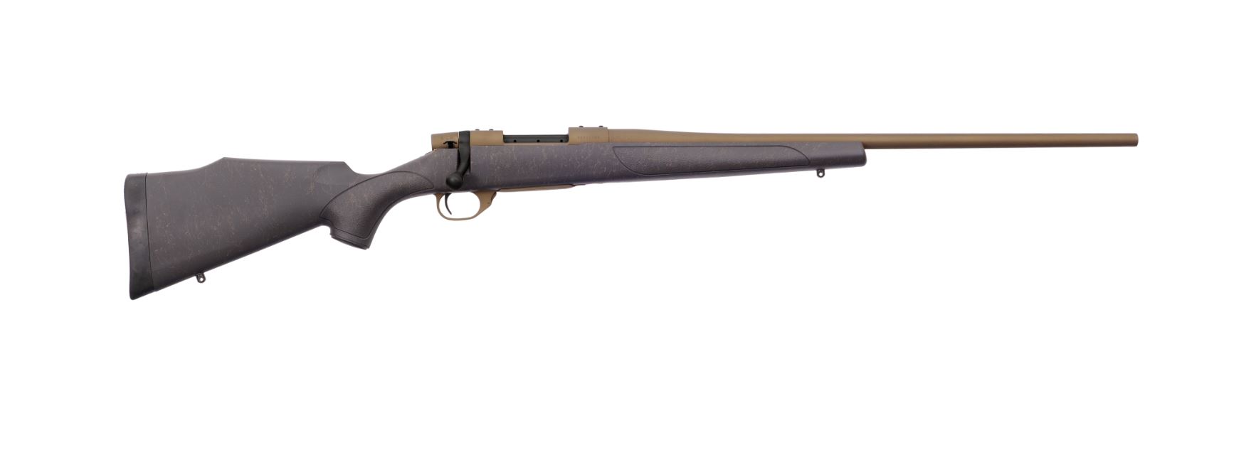 Weatherby Vanguard Weatherguard Rifle .300 Win 3rd Magazine 24" 1/2x28 Threaded Barrel Black Bronze