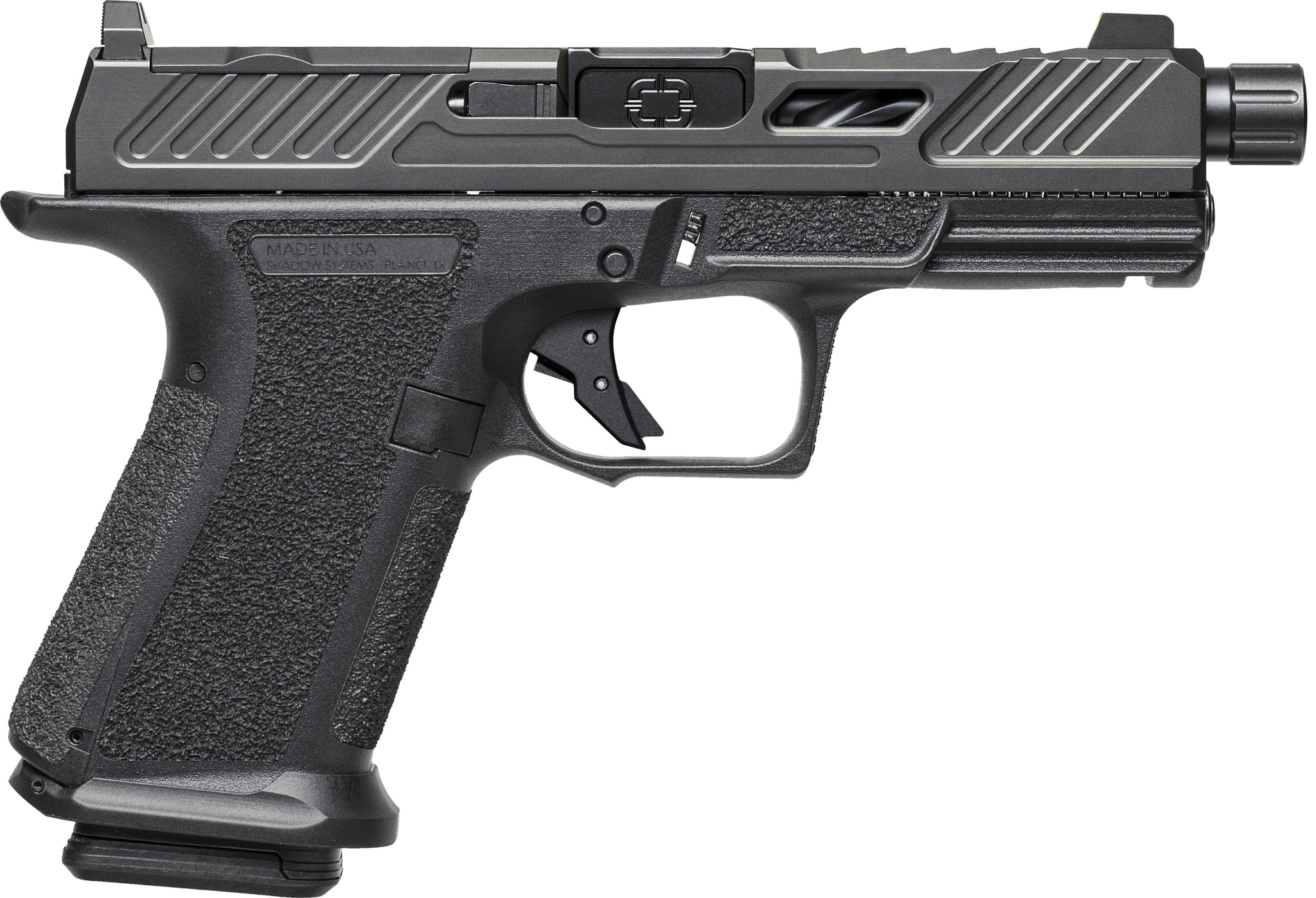 Shadow Systems Optics Ready MR920 Handgun 9mm Luger 15rd Magazine 4" Threaded Black Barrel Black Elite Slide
