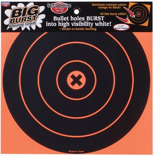 Birchwood Casey Big Burst Revealing Targets 12" 3/ct