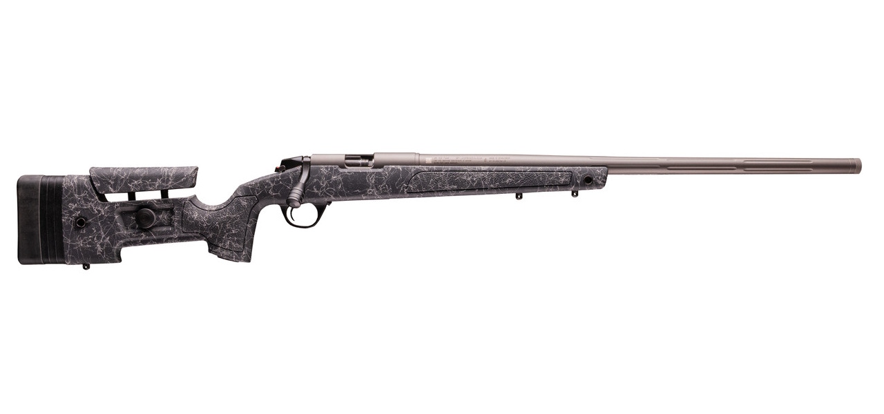 CVA Endura LRH Muzzleloader Rifle .45 Cal Single Shot 26" Threaded Barrel Black with Tungsten Web
