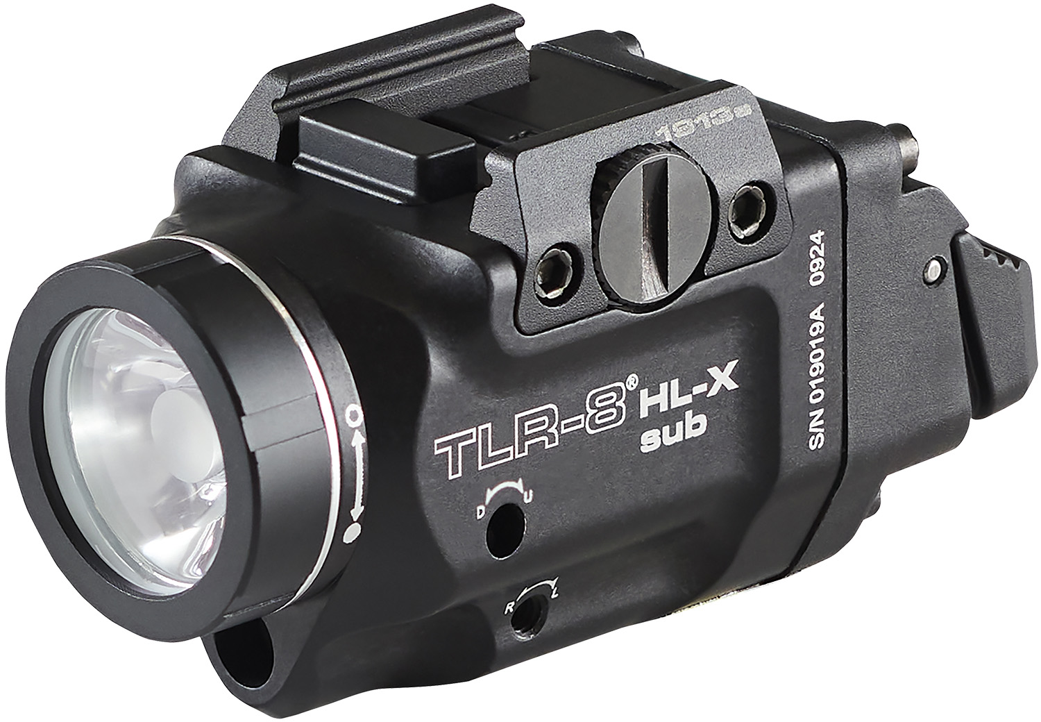 Streamlight TLR-8 HL-X Sub Handgun Weapon Light for 1913 Short Railed Subcompact 1000 Lumens Black