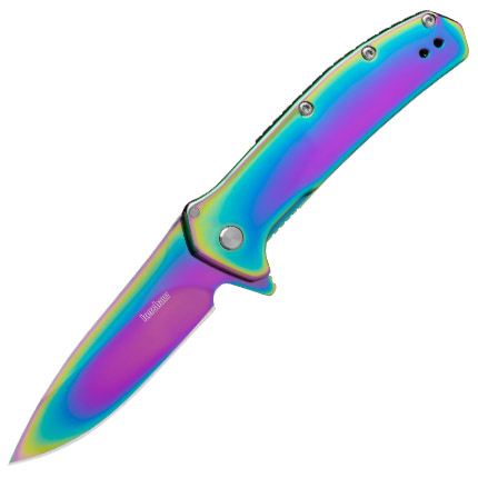KERSHAW OUTCOME 2.8" RAINBOW PVD