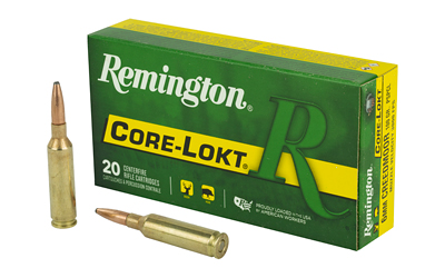 Remington Core-Lokt Rifle Ammunition 6mm Creedmoor 100gr PSP 3000 fps 20/ct