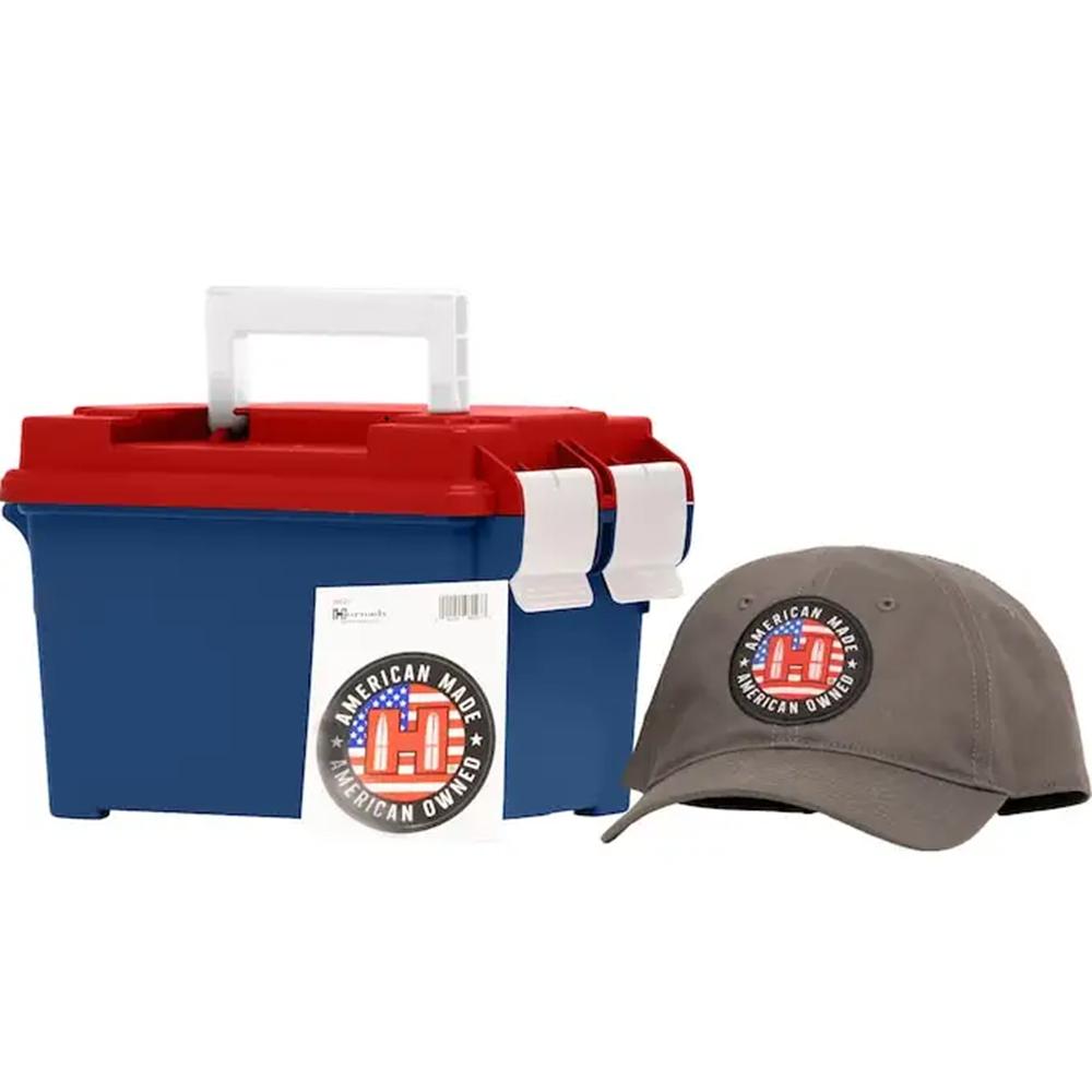 Frontier Cartridge Hornady Frontier Rifle Ammunition .223 Rem 55gr FMJ 3240 fps 250/ct Loose Ammo Can with Hat/Sticker