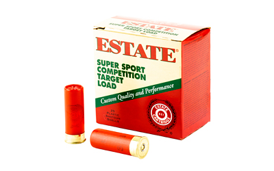 Estate Cartridge Super Sport Shotshells 12 ga 2-3/4" 1 oz 1235 fps #8 25/ct