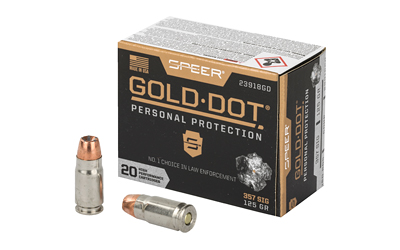 Speer Gold Dot Handgun Ammunition .357 Sig 125 gr HP 1350 fps 20/ct