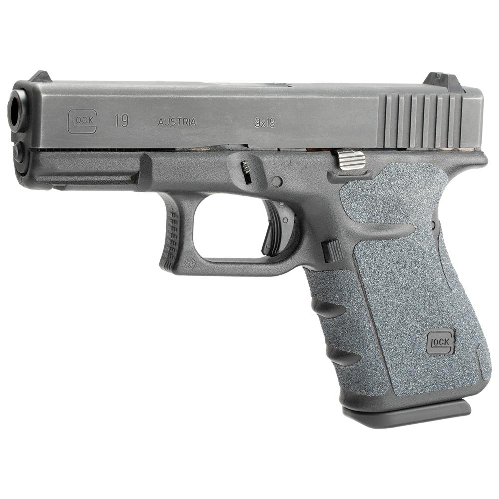 Hogue Inc. Wrapter Grit Adhesive Grip for Glock 19 23 32 38 Models Black