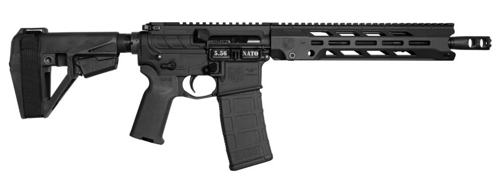 DIAMONDBACK DB15 OBSIDIAN 11.5" 5.56 PISTOL BLACK W/SBA5 BRACE
