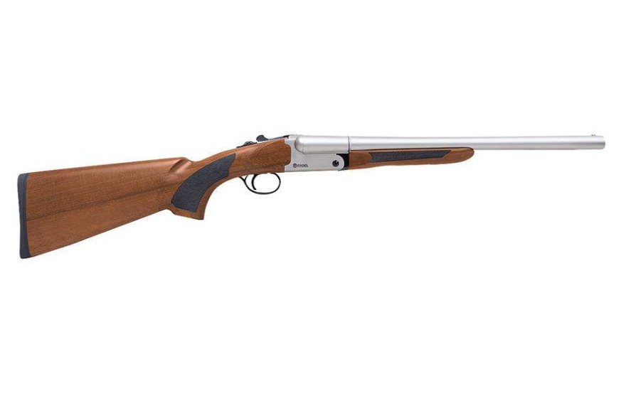 Legacy Sports Citadel Boss SxS Shotgun 20ga 3" Chamber 2rd Capacity 18.5" Barrel Nickel Walnut Stock