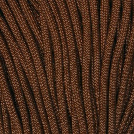 E.L. Wood Braiding Co. Inc. Mero 550 Paracord - 100' 550 lb Brown Chocolate