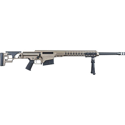 Barrett SMR MRAD Fixed Stock Rifle .308 Win 10rd Magazine(1) 24' Fluted Barrel FDE Finish
