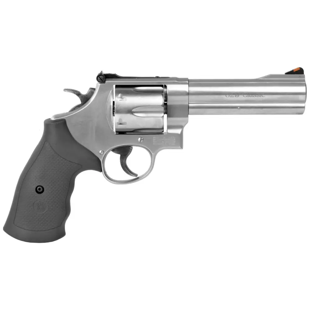Smith & Wesson N-Frame Model 629 Handgun .44 Mag 6rd Capacity 5" Barrel Silver with Black Grip