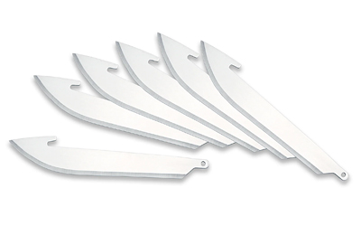 Outdoor Edge 3.0" Drop-Point Blade Pack 6/ct